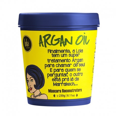 ARGAN OIL - MÁSCARA RECONSTRUTORA  230G