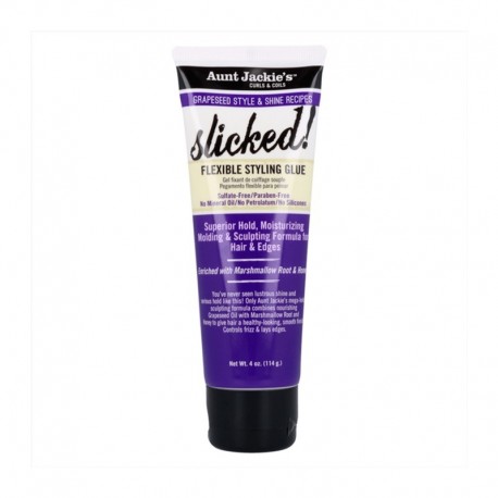 AUNT JACKIE'S GRAPESEED SLICKED FLEXIBLE STYLING GLUE 114G