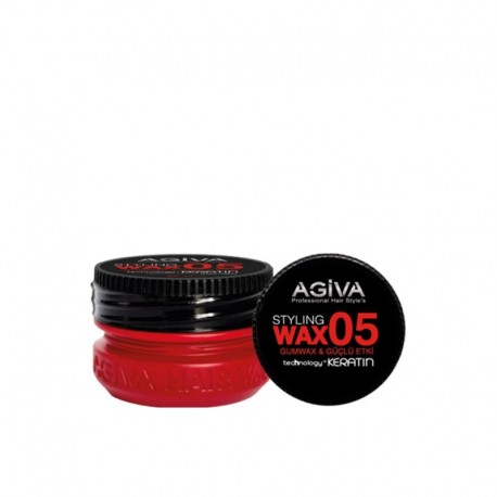 AGIVA HAIR STYLING WAX 05 GUM WAX RED 90ML